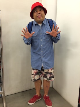 ダイノジ大地洋輔さんのコーディネート