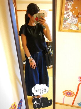 モチ子さん（レディース・158cm）の夏コーディネート