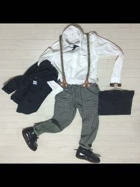 「COMMON PROJECTS（コモンプロジェクト）のアイテム」を使った、fantさん（メンズ・183cm・20代）の秋コーディネート