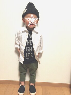 LeO*さん（キッズ・80cm）の春コーディネート