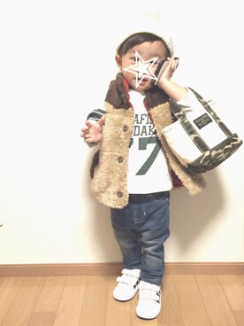 LeO*さん（キッズ・80cm）の春コーディネート