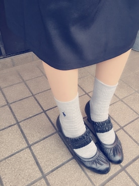 「雨」｜ぽ       んさん（レディース・157cm）の冬コーディネート