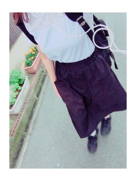 「MONKI」｜ぽ       んさん（レディース・157cm）の春コーディネート