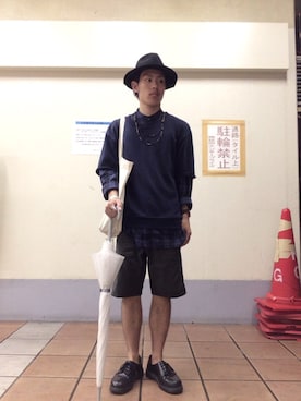 「アイテム（バングル/リストバンド）」を使った、ゆう。さん（メンズ・166cm・10代）の春コーディネート