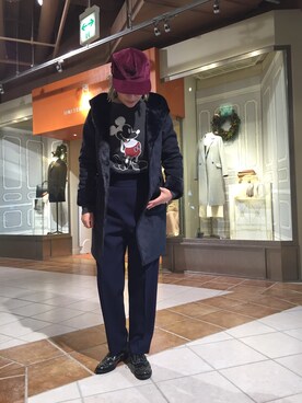 Mariko Ishinoさん（レディース・167cm）の秋コーディネート