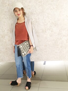 YUKO☆さん（レディース・165cm）の夏コーディネート