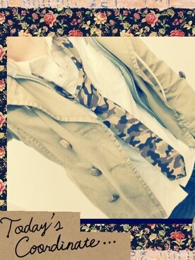 「Ungrid（アングリッド）のアイテム（ネクタイ）」を使った、ちいほいさん（レディース・154cm）の春コーディネート