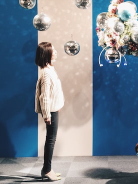 「HELMUT LANG（ヘルムートラング）のアイテム（その他パンツ）」を使った、norikofさん（レディース・161cm）の秋コーディネート