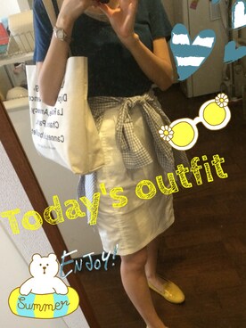 Aliさん（レディース・158cm）の夏コーディネート