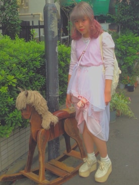 「keisuke kanda（ケイスケカンダ）のアイテム（バッグ）」を使った、hikariさん（レディース・160cm）の秋コーディネート
