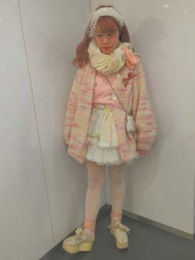 「keisuke kanda（ケイスケカンダ）のアイテム（ファッション雑貨）」を使った、hikariさん（レディース・160cm）の冬コーディネート