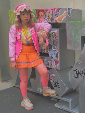 「アイテム（レッグウェア）」を使った、hikariさん（レディース・160cm・10代）の春コーディネート