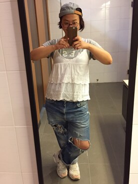 力高子さんのコーディネート