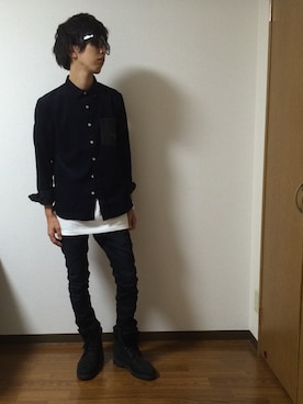 かぴばらさん（メンズ・165cm）の秋コーディネート
