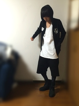 かぴばらさん（メンズ・165cm）の冬コーディネート