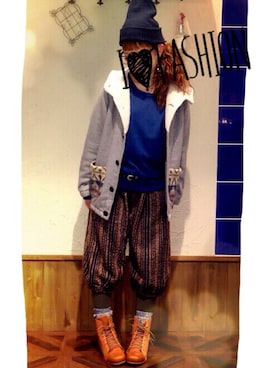 「C.I.L.（シーアイエル）のアイテム」を使った、m*chan♪さん（レディース・156cm）の冬コーディネート