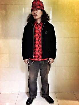 「working style」｜「アイテム（その他アウター）」を使った、kuugalinさん（メンズ・177cm）の秋コーディネート