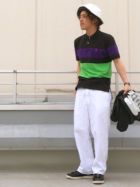 「bukht」｜「アイテム（帽子）」を使った、daiki_kikuchiさん（メンズ・172cm）の春コーディネート