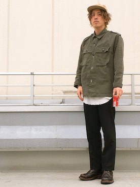 「umit benan（ウミットベナン）のアイテム」を使った、daiki_kikuchiさん（メンズ・172cm）の春コーディネート