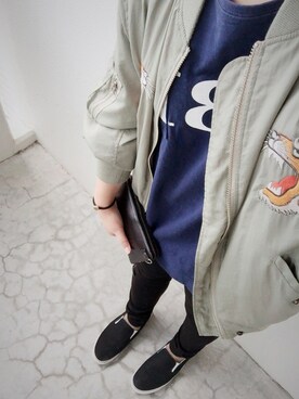 Stussy ステューシー の財布を使ったレディース人気ファッションコーディネート Wear
