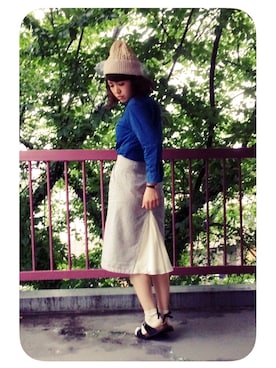 めめさん（レディース・163cm）の夏コーディネート