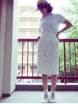 めめさん（レディース・163cm）の夏コーディネート