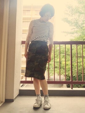 めめさん（レディース・163cm）の夏コーディネート