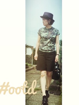 めめさん（レディース・163cm）の夏コーディネート