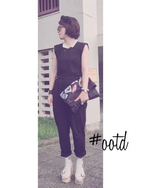 めめさん（レディース・163cm）の夏コーディネート