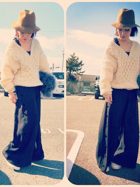 めめさん（レディース・163cm）の秋コーディネート