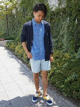 417 by EDIFICE岡山店さん（メンズ・173cm）の夏コーディネート