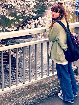 sakiさん（レディース・163cm）の春コーディネート