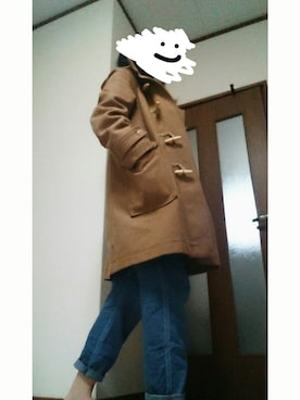 「haco!（ハコ）のアイテム（ダッフルコート）」を使った、iさん（レディース・160cm）の冬コーディネート