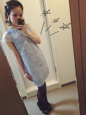「ステージ衣装」｜「アイテム（ワンピース）」を使った、紗理さん（レディース・153cm）の春コーディネート