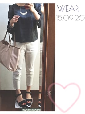 k  a  n  a ‥❁さん（レディース・159cm）の秋コーディネート