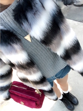 mayu♡♡さん（レディース・163cm）の冬コーディネート