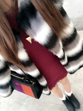 mayu♡♡さん（レディース・161cm）の冬コーディネート