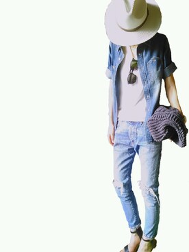 REIKAさん（レディース・162cm）の夏コーディネート