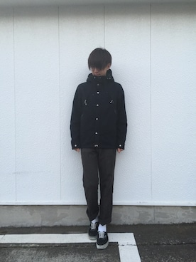 星空ヨーソローkskさん（メンズ・173cm）の冬コーディネート