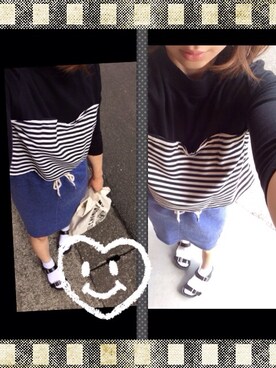 ＫＡＮＡさん（レディース・154cm）の夏コーディネート