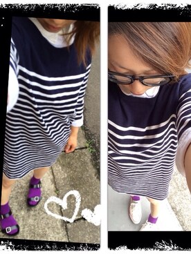 KANAさん(レディース・154cm)の夏コーディネート