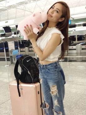 松岡 李那 Linahさんのコーディネート