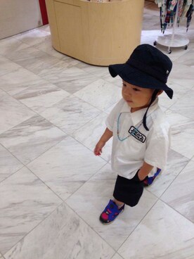 サギスのいーちゃんさん（キッズ・100cm）の春コーディネート