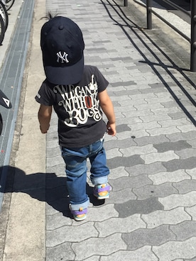 サギスのいーちゃんさん（キッズ・100cm）の夏コーディネート