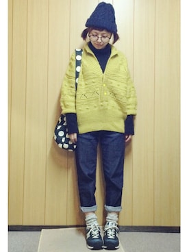 かけさん（レディース・146cm）の冬コーディネート