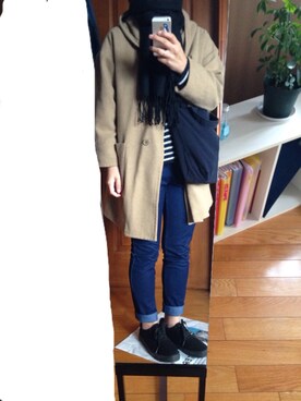 クニゾウさん（レディース・160cm）の秋コーディネート