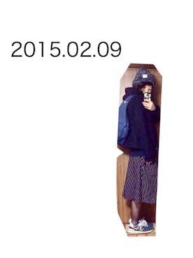 「BAG'n'NOUN」｜「アイテム（ブルゾン）」を使った、うえがきさん（レディース・158cm）の冬コーディネート