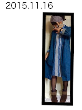 うえがきさん（レディース・158cm）の秋コーディネート