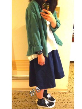 うえがきさん（レディース・158cm）の秋コーディネート