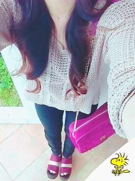 chihiroさん（レディース・156cm）の冬コーディネート